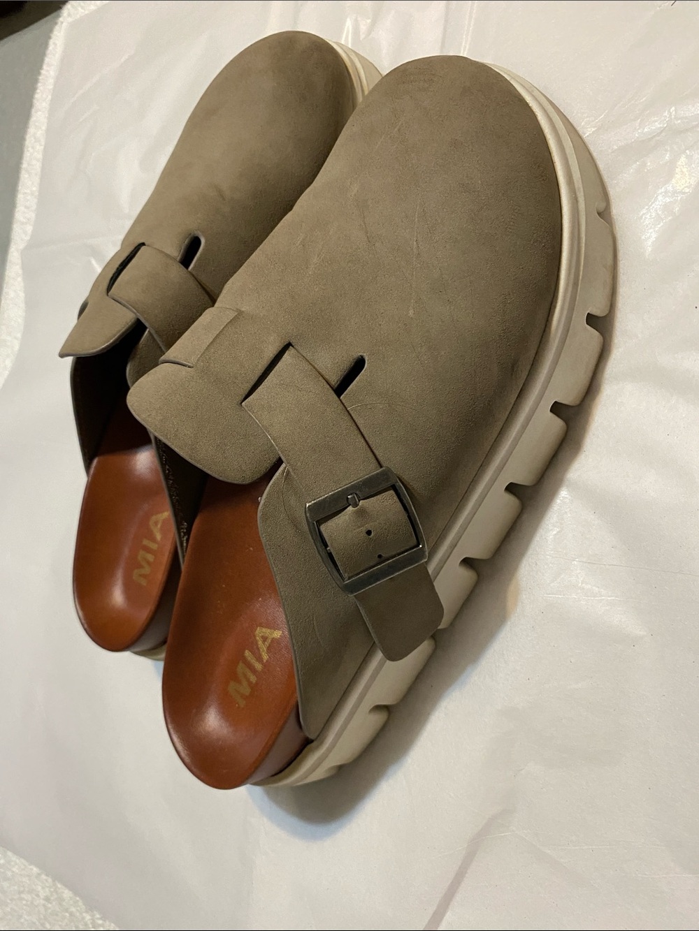 MIA Slip-On Buckle Clog